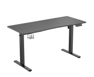 SILVER MONKEY Biurko elektryczne ED-140 carbon SMM028 - 1162665 - zdjęcie 1